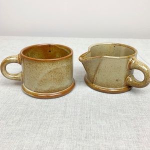 Set of Dansk Nielstone Spice Mug & Creamer